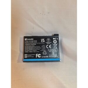 Insta360 Rechargeable Li-ion Battery 1800mAh 3.85V Model CINAQBT/A Black